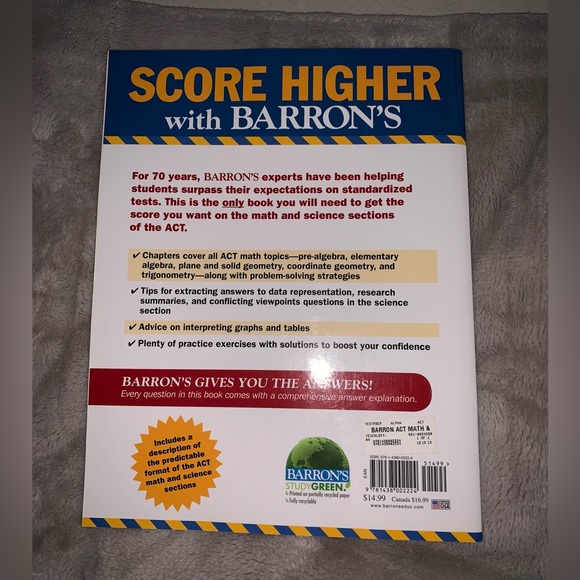 ACT Workbook - Picture 2 of 3